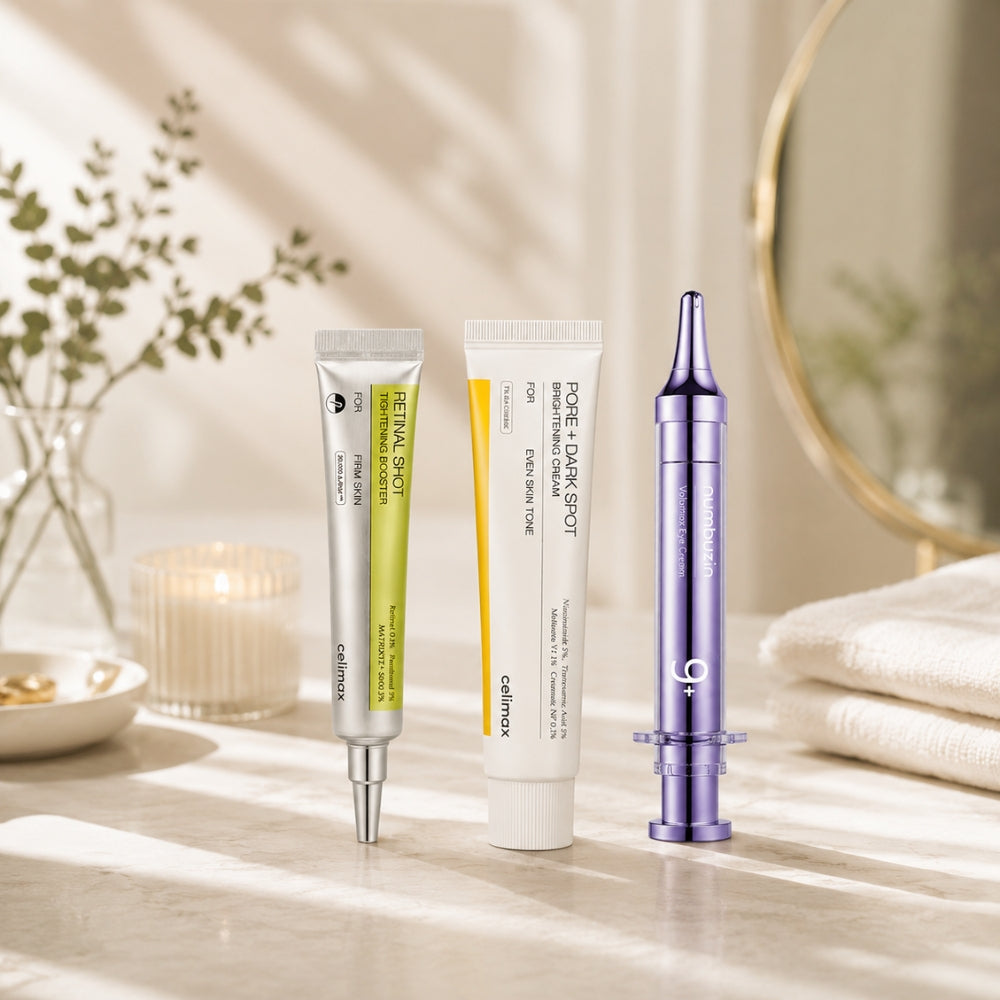 Kit Skincare Retinal Shot + Pore+Dark Spot + Numbuzin no.9 Nad+