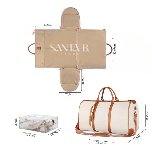 Bolsa de Viagem Grande Capacidade - Impermeável e Dobrável
