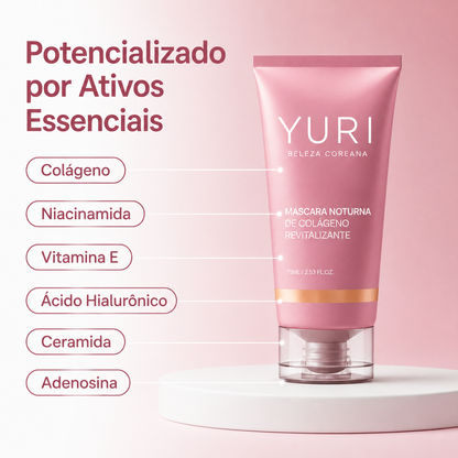Máscara Noturna de Colágeno YURI