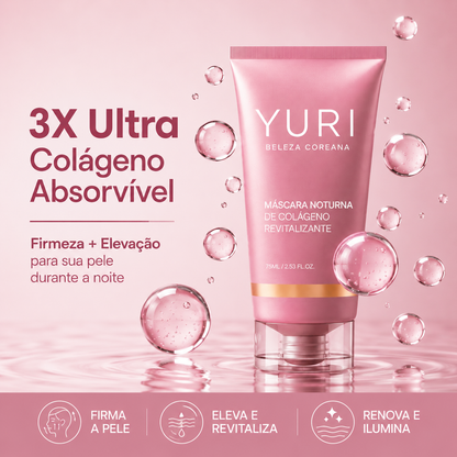 Máscara Noturna de Colágeno YURI