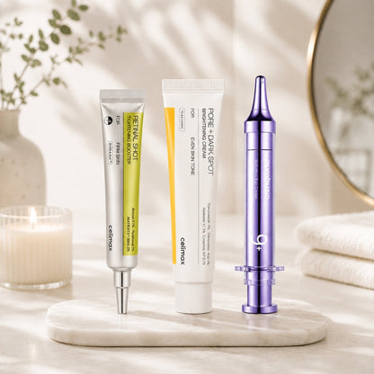 Kit Skincare Retinal Shot + Pore+Dark Spot + Numbuzin no.9 Nad+