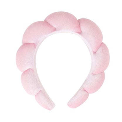 Tiara Nuvem para Skincare e Maquiagem - Rosa (BRINDE)
