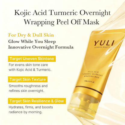 Kojic Acid Tumeric Night Wrapping Mask